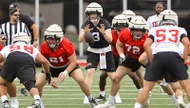 Barry Odom knows who his quarterback is. He’s just not telling. UNLV listed three co-starters on the team’s official Week 1 depth chart on Monday, just six days ahead of the 2024 season opener at Houston (Saturday, 4 p.m., FS1). Senior transfers Matthew Sluka and Hajj-Malik Williams ...