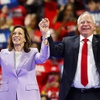Photo: Democratic presidential nominee Vice President Kam