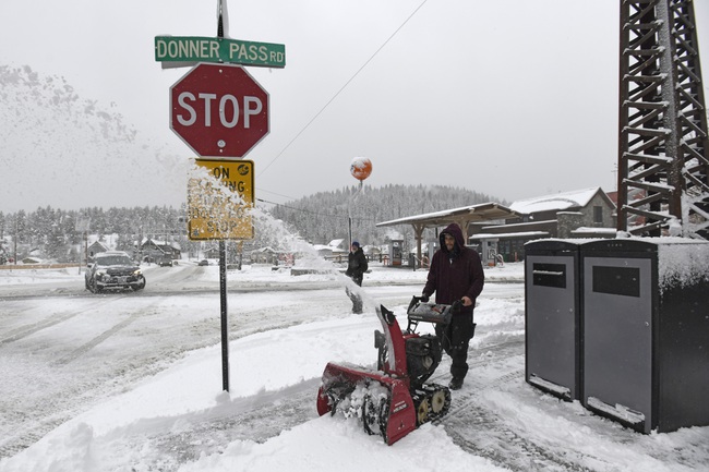 tahoe snow