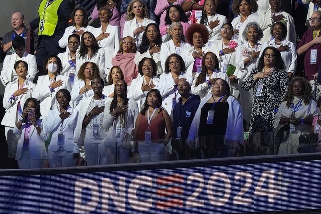 women in white