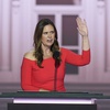 Photo: Gov. Sarah Huckabee Sanders, R-Ark., speaking duri