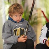 Youths turn out Sunday, Sept. 8, 2024, for the first-ever Los VGK en Mexico Fan Fest and clinics, hosted by the Golden Knights at Winter Sports Center Metepec in Metepec, Mexico.