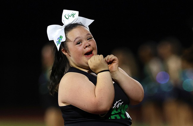 Cheerleader Gigi Hutchison-Martinez