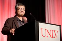 The UNLV professor who was critically injured by an active shooter on campus in December 2023 returned to the classroom Wednesday, university officials said. Often referred to as the “fourth victim,” Daraboth “Bot” Rith ...
