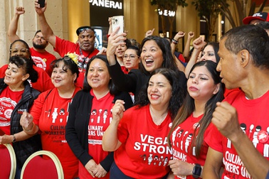 Union-Casino Ceremony with Labor Secretary