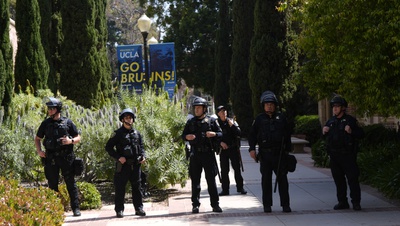 Board approves more nonlethal weapons for UCLA police after Israel-Hamas war protests