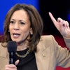 Photo: Democratic presidential nominee Vice President Kam