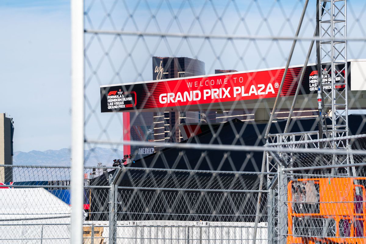 Las Vegas Grand Prix Plaza gears up for season 2