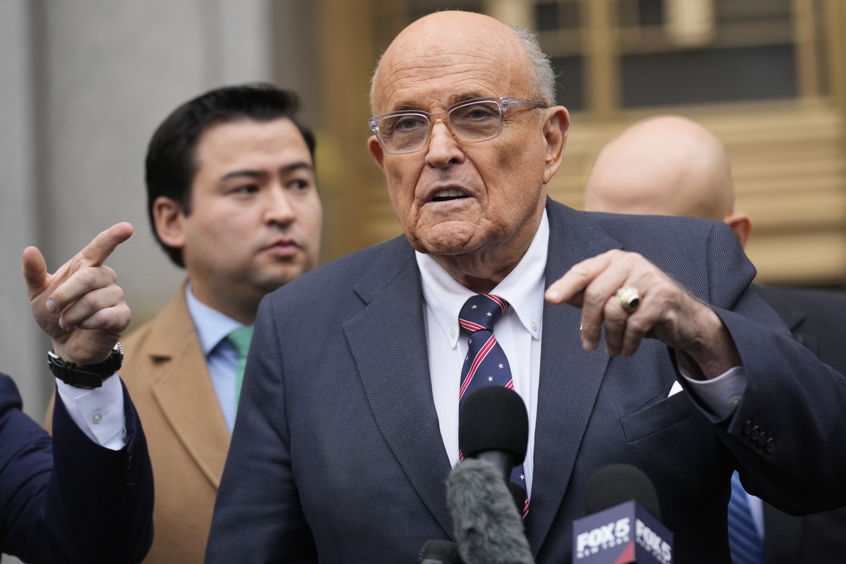 Rudy Giuliani hospitalized in critical condition, his spokesman says