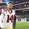Photo: USC Trojans quarterback Jayden Maiava (14) reacts 