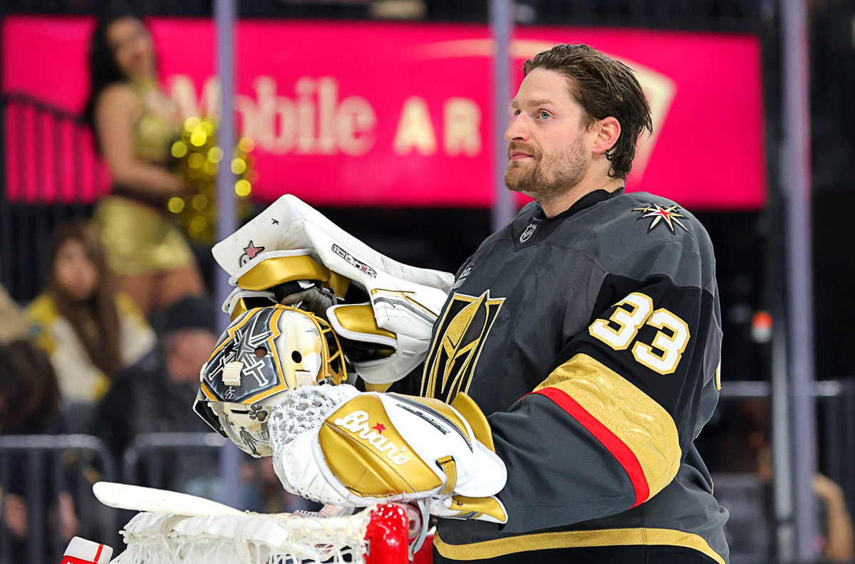Vegas Golden Knights sign goalie Adin Hill to a 6-year, $37.5 million contract extension