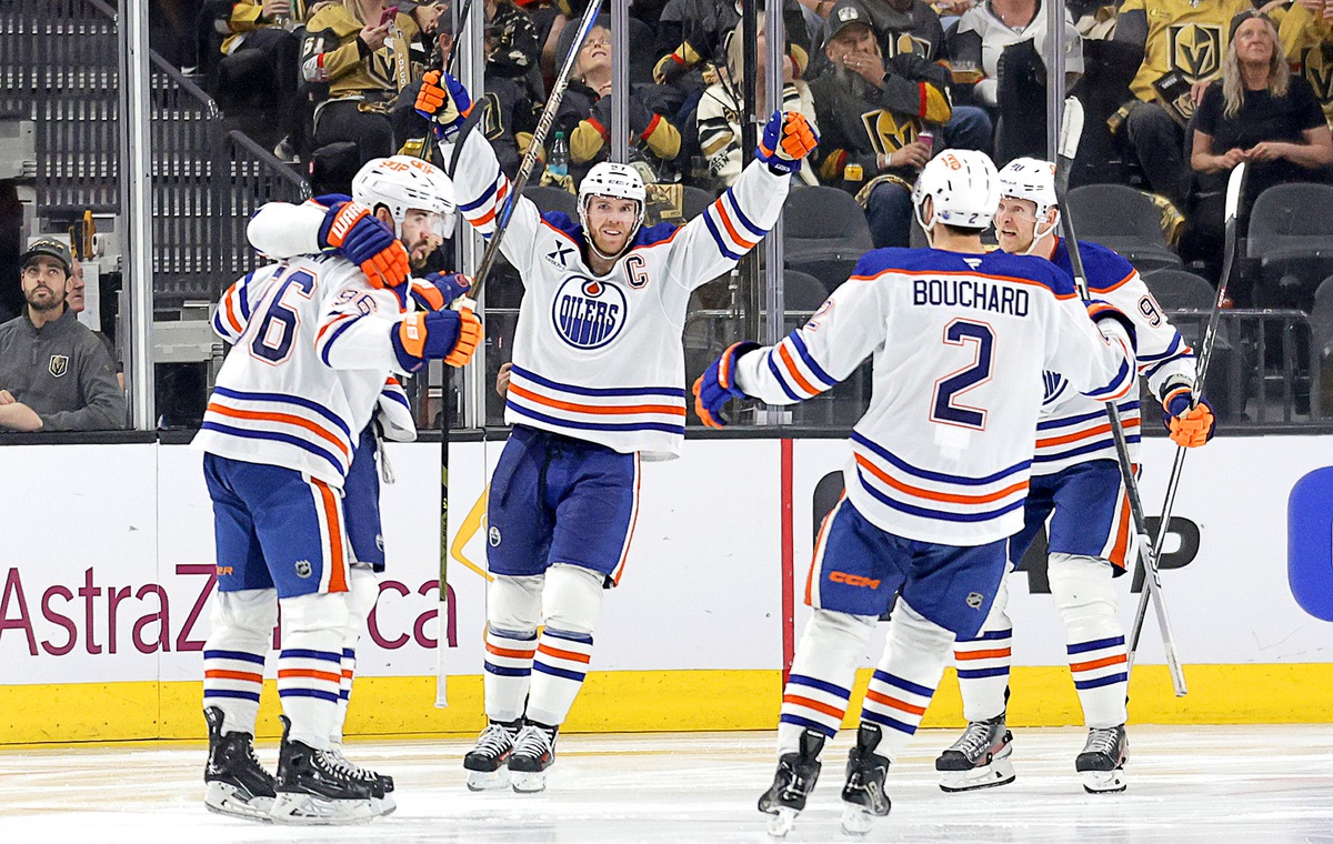 Golden Knights drop third straight with loss to Oilers
