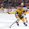 Photo: Vegas Golden Knights center Jack Eichel (9) skates