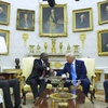 Photo: President Donald Trump meets South African Preside