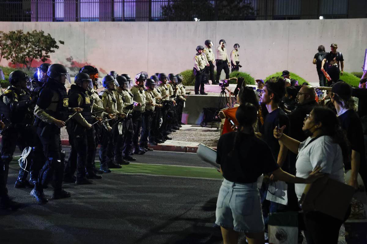 Woman suing Metro over arrest from night of June protest in Las Vegas