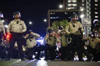 A lawsuit against Metro Police claiming its officers unconstitutionally retaliated against a livestreamer’s speech during a June anti-ICE protest in downtown Las Vegas details how a high-ranking department official dictated police’s response ...