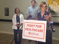 Rep. Susie Lee, D-Nev., painted a dark picture Tuesday morning should the Republican-led “Big Beautiful Bill” get through Congress and be signed into law: more than 100,000 Nevadans losing health care, an exacerbated doctor shortage and shuttered health centers.