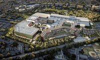 This image rendering from Resorts World shows the Resorts World casino, owned by Malaysian casino giant Genting, a $5.5-billion investment to its gaming facility at the Aqueduct Racetrack in the Queens borough of New York. 

