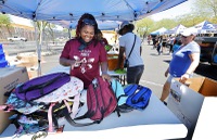 The steady stream of brand-new crayons, spiral notebooks and wooden pencils that flowed to the school supply drive in a southwest valley parking lot was more ...