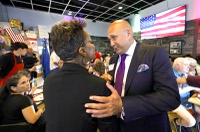 After being sentenced to two years in prison for wire fraud and finding himself on the FBI’s Most Wanted list, Republican Bobby Khan isn’t shy about his history. 