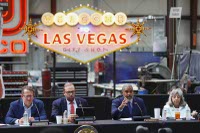 “No Tax on Tips” took center stage Friday during a visit from the House of Representatives’ Ways and Means Committee to Las Vegas to promote President Donald Trump’s One Big Beautiful Bill.

