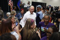 Monday’s event offered a better idea of Ford’s line of attack against current Republican Gov. Joe Lombardo: tying the former sheriff to President Donald Trump’s policies ...
