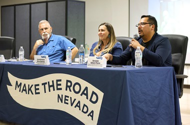 Lawmakers delivered a clear message at a town hall Wednesday night hosted by the advocacy group Make the Road Nevada: The fight isn’t over. 

