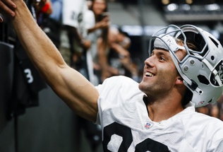 Raiders Mock Game at Allegiant