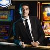 Dr. Kasra Ghaharian, UNLV International Gaming Institute Director of Research, poses for a photo at UNLV, Wednesday, Aug. 13, 2025.