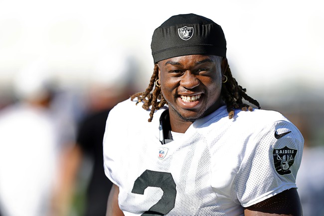 Las Vegas native Kyu Blu Kelly has been Raiders’ biggest training camp ...