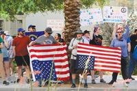 The local “No Kings” rally Saturday comes as President Donald Trump’s new national security directive broadens federal investigations into left-leaning groups accused of promoting political violence…
