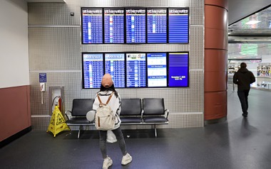 Major airports appeared to be working largely as normal Friday as airlines canceled hundreds of flights across the United States, but widespread concern that the situation could worsen brought home the effects of ...
