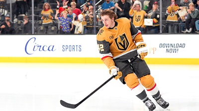 Bowman scores his first NHL goal, sparks Golden Knights to 4-1 win over Blues