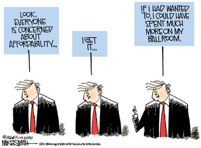 Smith's World: 111625 smith cartoon Trump