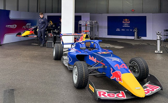A view during the 2025 F1 Las Vegas Grand Prix Friday, Nov. 21, 2025.