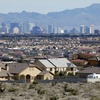 Homes are pictured in this 2016 overview of the Las Vegas Valley.