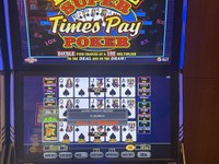 A California guest won $1.2 million at Resorts World Las Vegas last night after hitting three Royal Flushes on a video poker machine.

