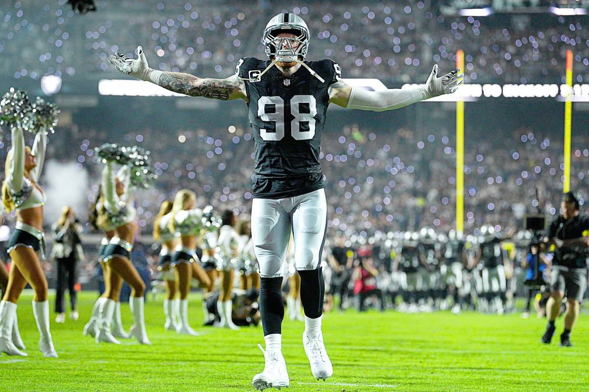 Raiders place Maxx Crosby on injured reserve, ending his season