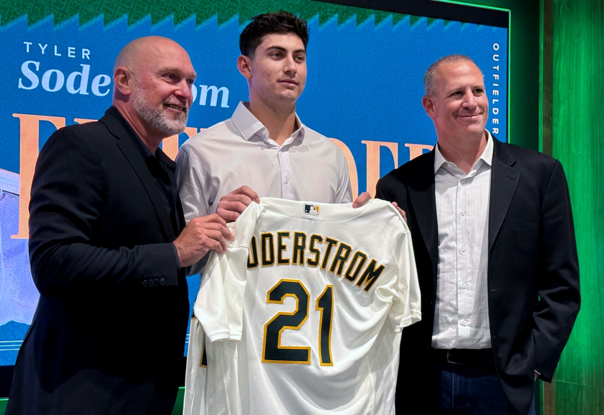 A's announce Soderstrom deal at future Las Vegas home