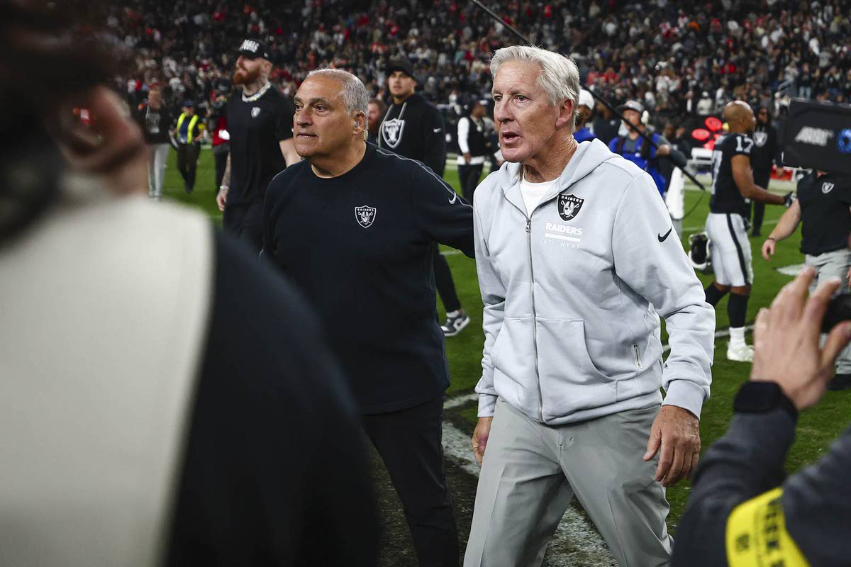 Raiders part ways with Pete Carroll after one season