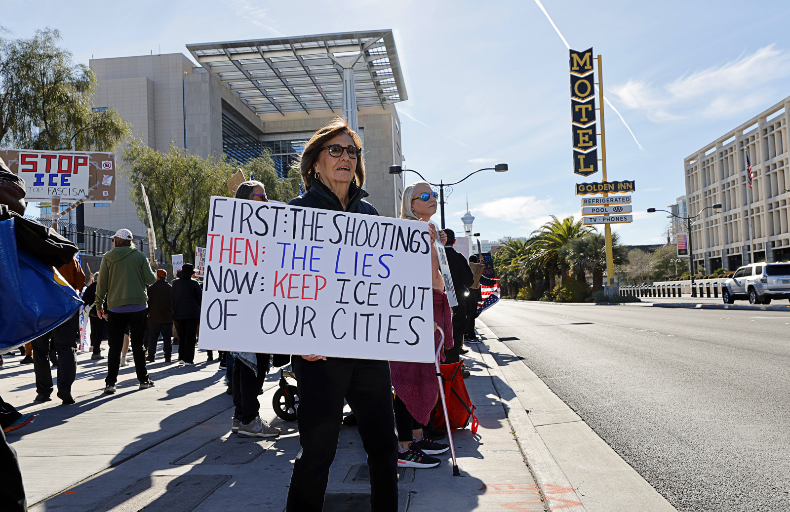 ICE Protest in Downtown Las Vegas