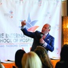 Veteran hospitality industry executive Harvey Stern gives graduation address for The International School of Hospitality in 2017.