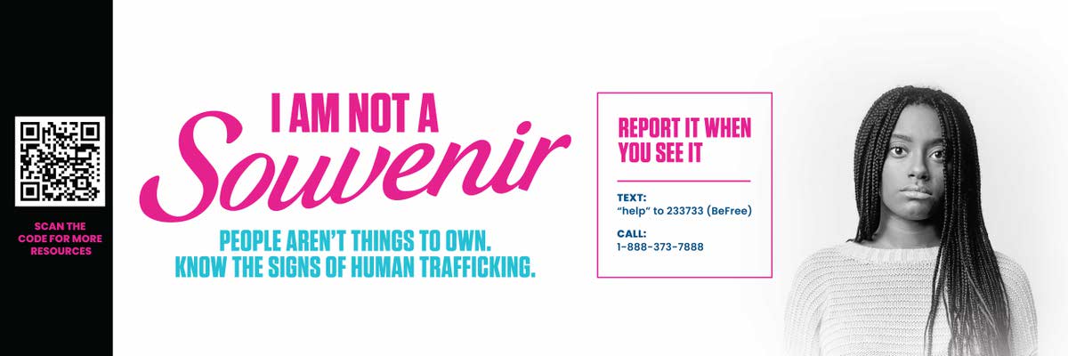 Las Vegas airport launches campaign against human trafficking