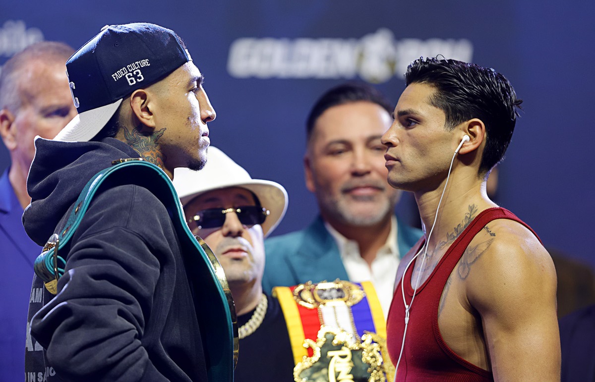 Mario Barrios defends WBC welterweight title against Ryan Garcia on Saturday in Las Vegas