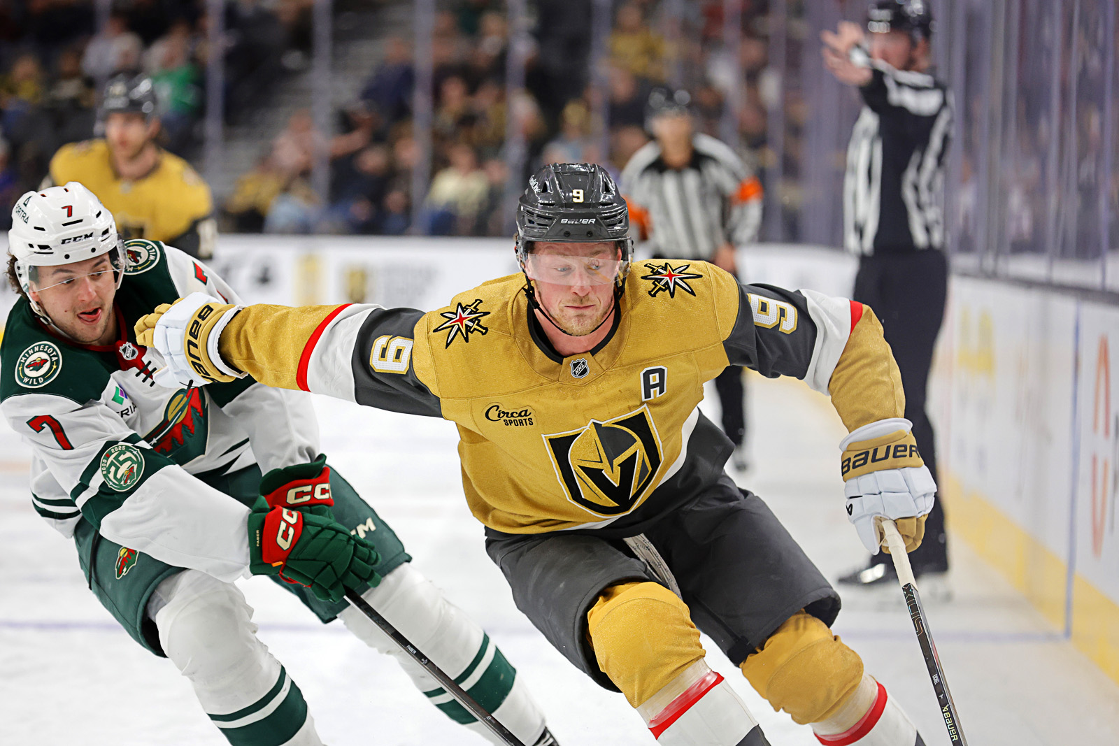 Golden Knights Fall to Wild 4-2 - Las Vegas Sun News