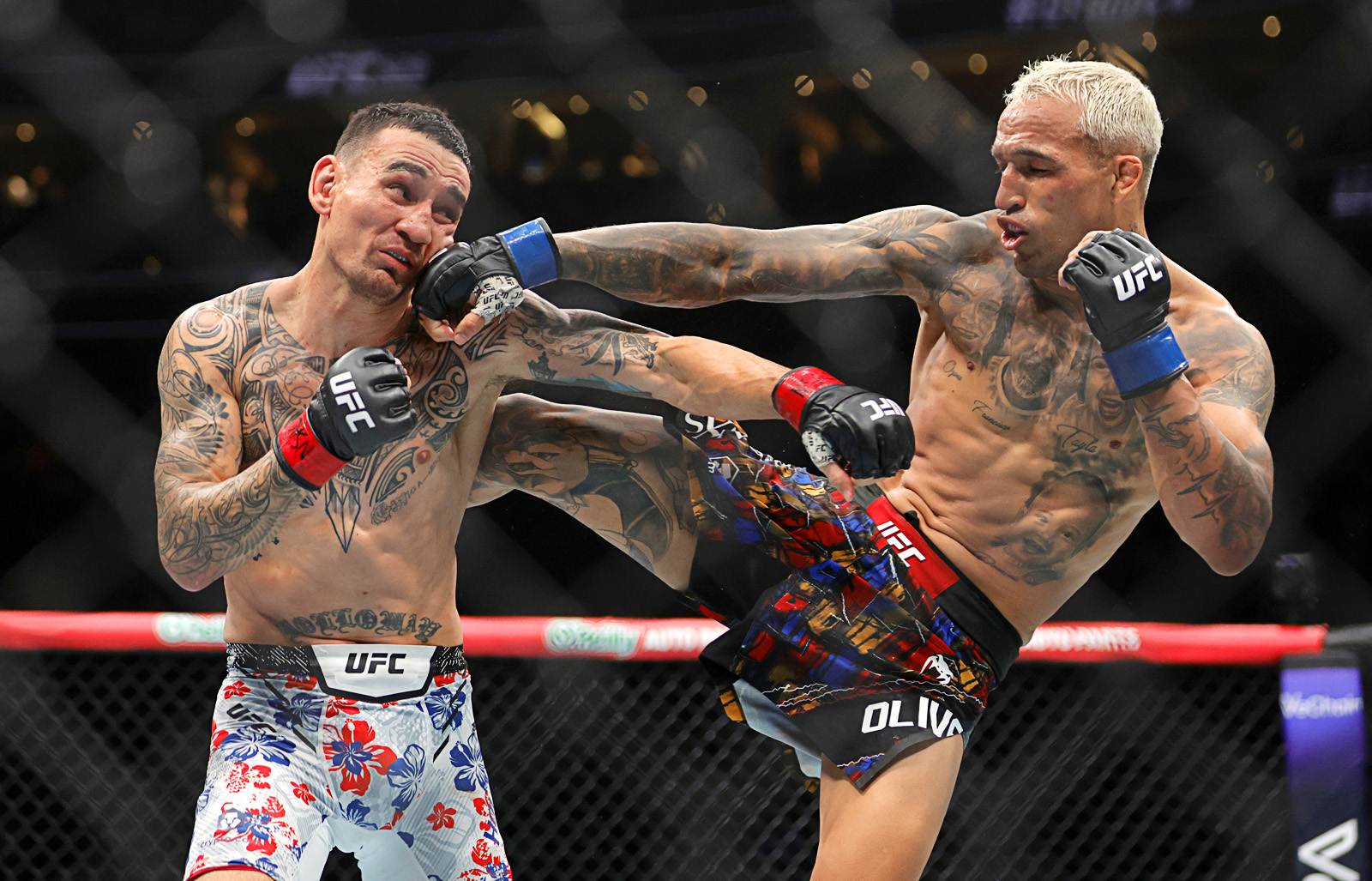 Oliveira Defeats Holloway in UFC 326 - Las Vegas Sun News