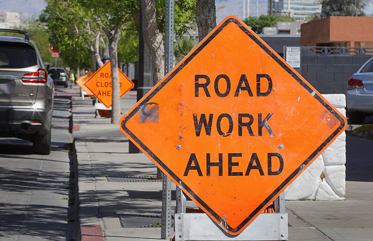 Retaining wall work to affect traffic around the Las Vegas Strip ...