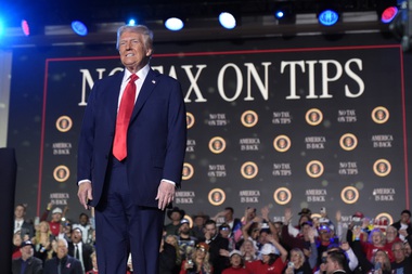 As President Donald Trump seeks to promote his No Tax on Tips policy during a roundtable discussion downtown, small businesses worry fewer people even have disposable income to spend or tip.

