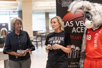 North Las Vegas Library District Unveils Aces Library Card