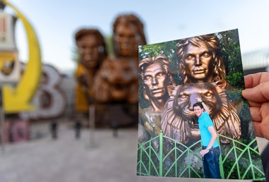 Siegfried & Roy Statue: Neon&nbsp;Museum